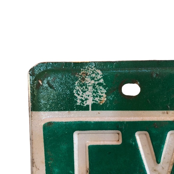 Vermont License Tag Plate Green Mountain State EYG 216 Expired 2010 Authentic - Picture 7 of 9